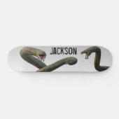 Snake Personalised Name Hydra Monster Skateboard (Horz)