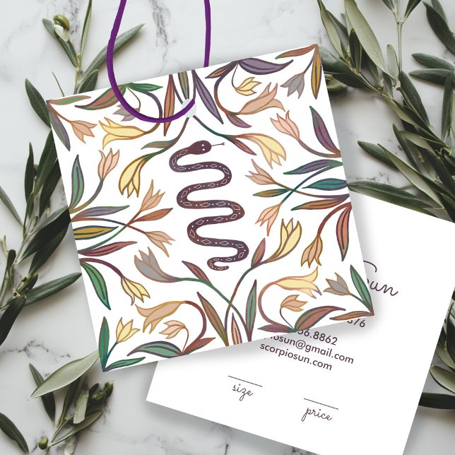 Snake Plant Astrology Tarot Occult CUSTOM HANG TAG (Snake Plant Astrology Tarot Occult CUSTOM HANG TAG
)