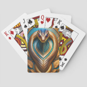 Snake Playing Card