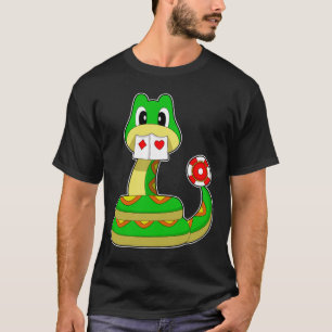 Snake Poker Poker cards T-Shirt