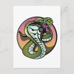 Snake Postcard