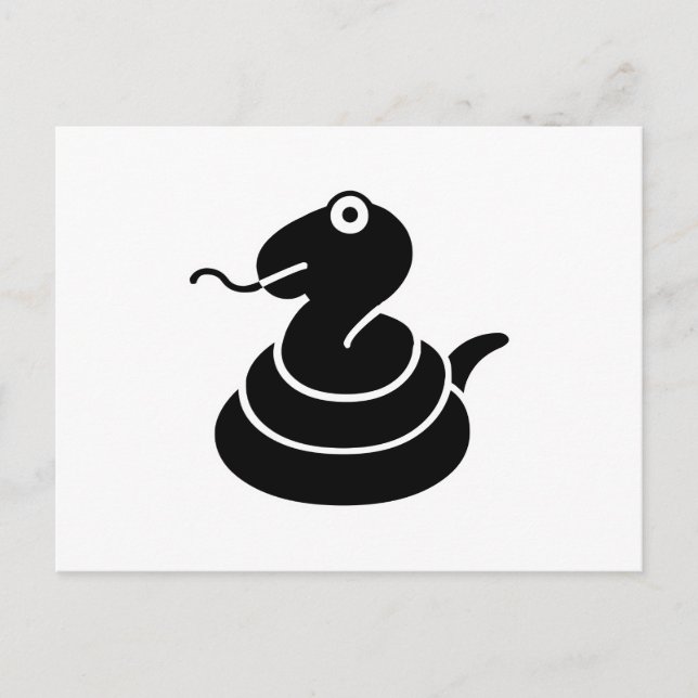 Snake Postcard (Front)