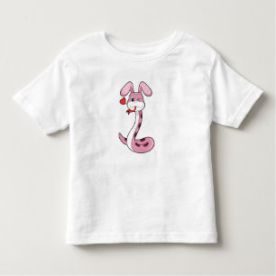 Snake Rabbit Heart Toddler T-Shirt