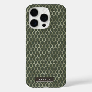 Snake Reptile Wild Animal Skin Pattern iPhone 16 Pro Case