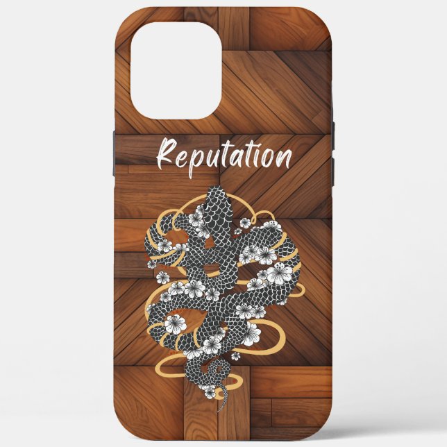 Snake Reputation In The World Case-Mate iPhone Case (Back)