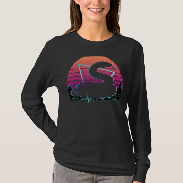 Snake Retro T-Shirt (Front)
