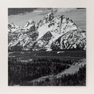 Snake River Bend - Grand Teton - 20x20 - 676 pcs Jigsaw Puzzle