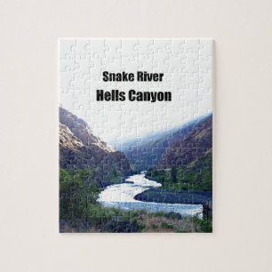 Snake RIver, Hells Canyon Jigsaw Puzzle