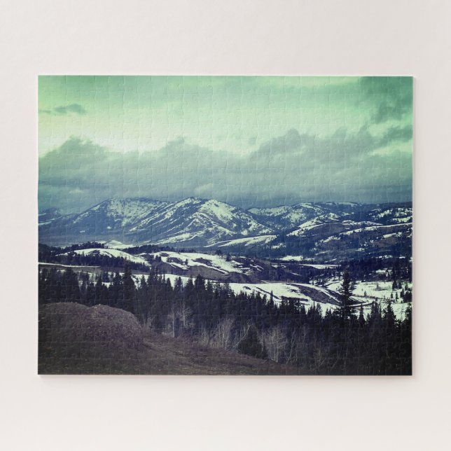 Snake River Mountain Range Puzzle (Horizontal)
