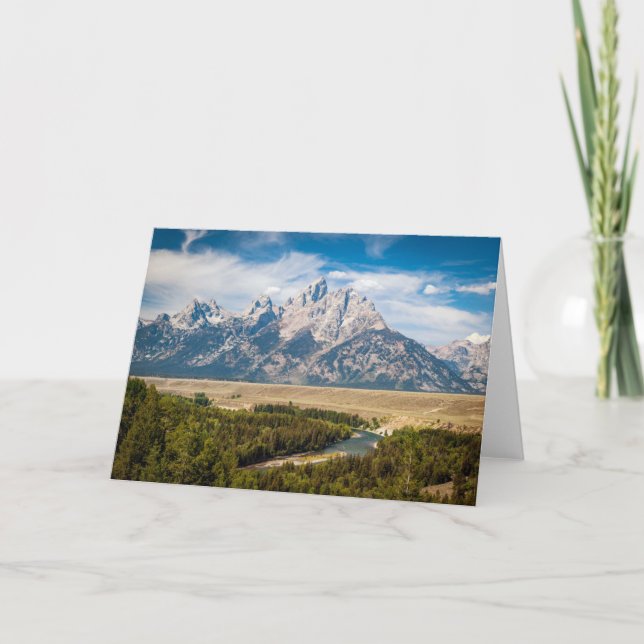 Snake River Overlook | Grand Teton National Park Card (Front)