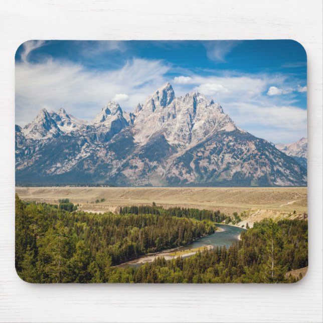 Snake River Overlook | Grand Teton National Park Mouse Pad (Front)
