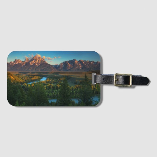 Snake River Overlook Luggage Tag (Front Horizontal)