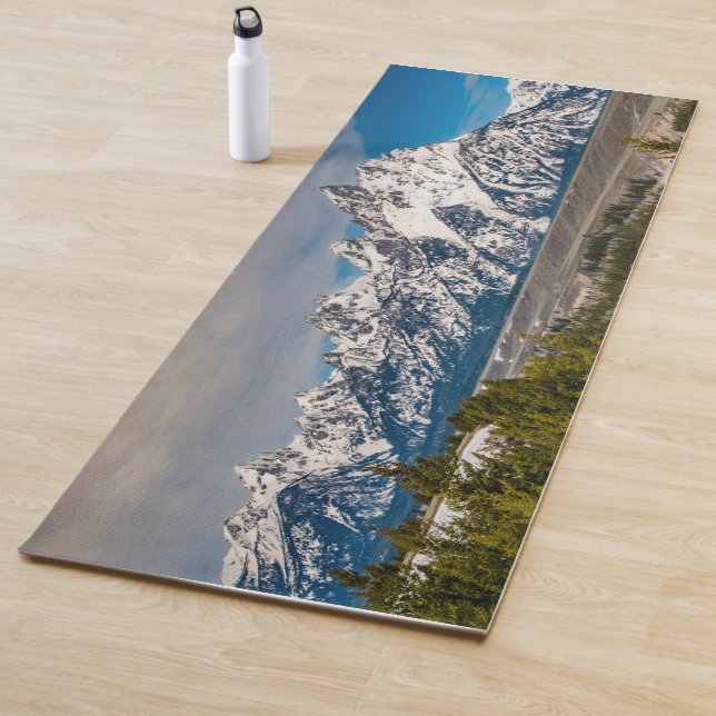 Snake River Tetons Yoga Mat (In Situ)
