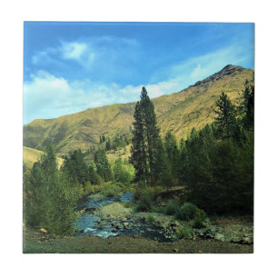 Snake River, Wallowa County, OR Ceramic Tile