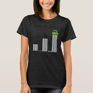 Snake Serpent Level Of Crazy Cat People Dog People T-Shirt
