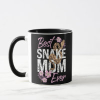 Snake Serpent Mom Mother Best Snake Mom Ever
