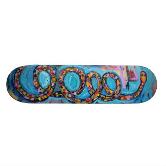 Snake skate board