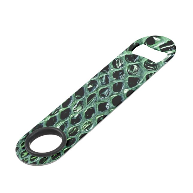 Snake Skin Bottle Opener (Front Angled)