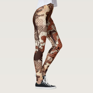 Snake Skin Camo Leggings