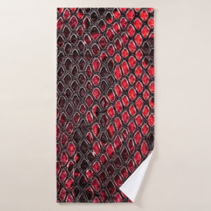 Snake skin, can use as background bath towel