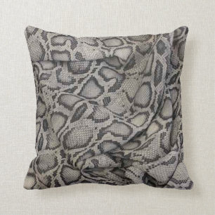 Snake-skin design an effortless dose of elegance cushion