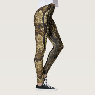 Snake Skin Design Leggings