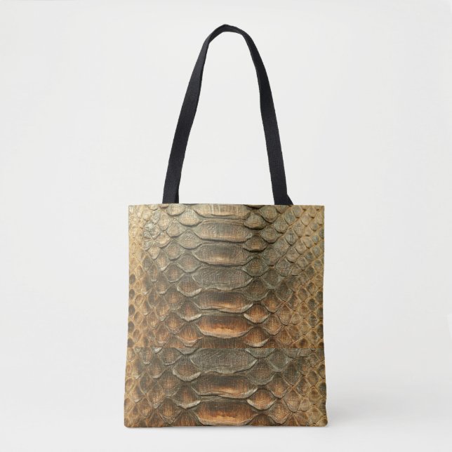Snake Skin design Tote Bag (Front)