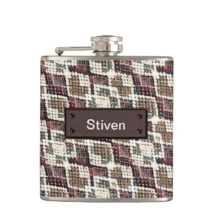 Snake skin. flask