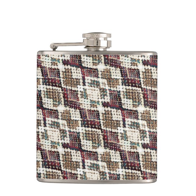 Snake skin. hip flask (Front)