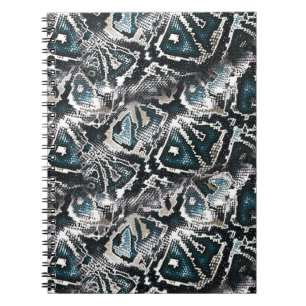 Snake skin notebook