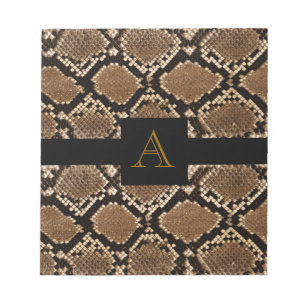 Snake Skin Notepad