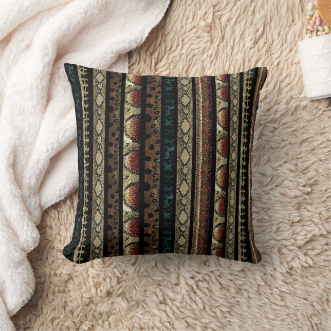 Snake Skin Pattern  Cushion (Blanket)
