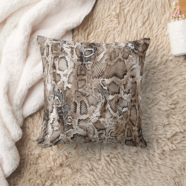 Snake Skin Pattern  Cushion (Blanket)