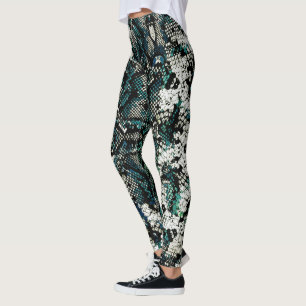 Snake Skin Pattern  Leggings