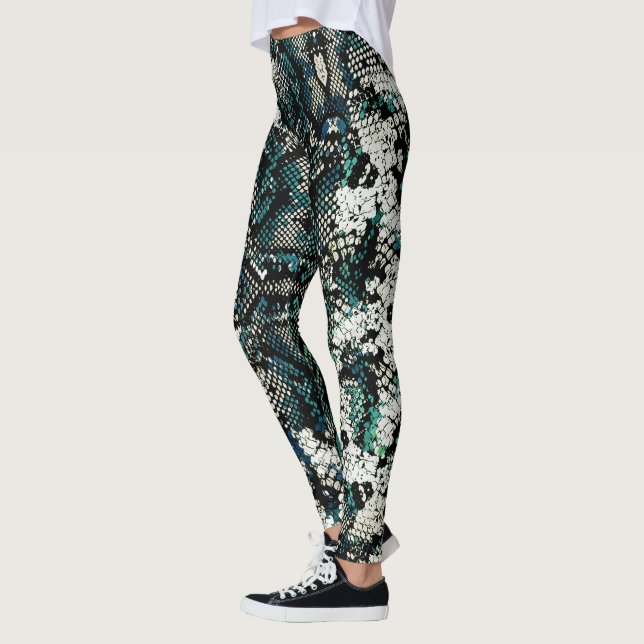 Snake Skin Pattern  Leggings (Left)