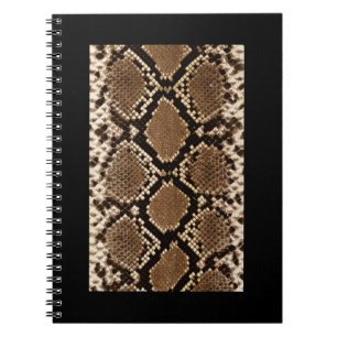 Snake Skin Pattern Notebook