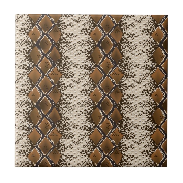Snake skin pattern tile (Front)
