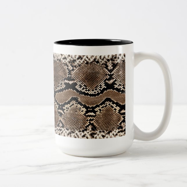 Snake Skin Print Mug (Right)
