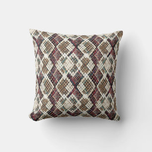 Snake skin, Python, Anaconda, skin, reptile, Cushion