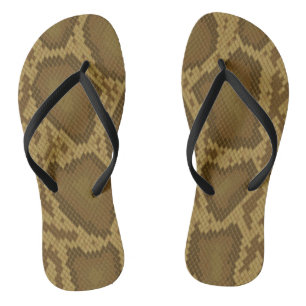 Snake skin, reptile pattern thongs
