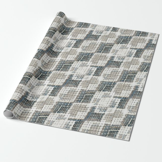 Snake skin wrapping paper (Unrolled)