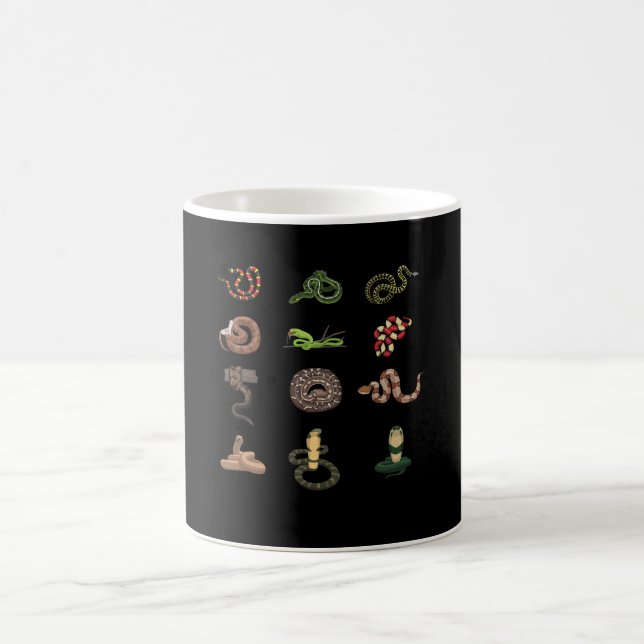 Snake Species Snakes Reptile Coffee Mug (Center)
