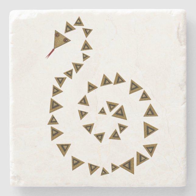 Snake Stone Coaster (Front)
