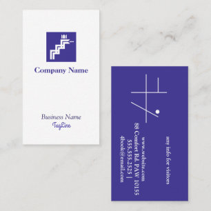 Snake Symbol Business Card