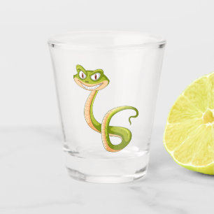 Snake - symbol of 2025 shot glass