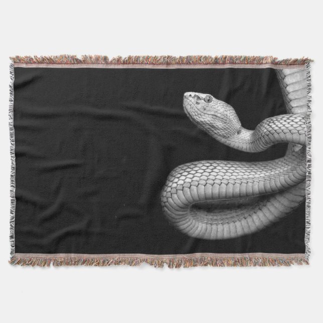 Snake Throw Blanket (Front)