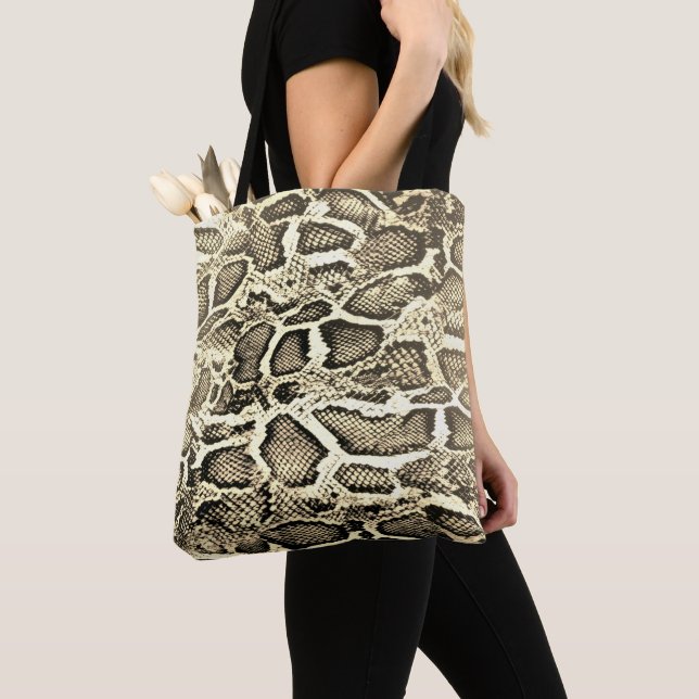 "Snake" Tote Bag (Close Up)