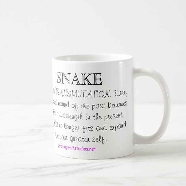 Snake Totem Mug (Right)