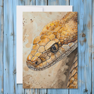 Snake Totem Spirit Animal Meaning Card 