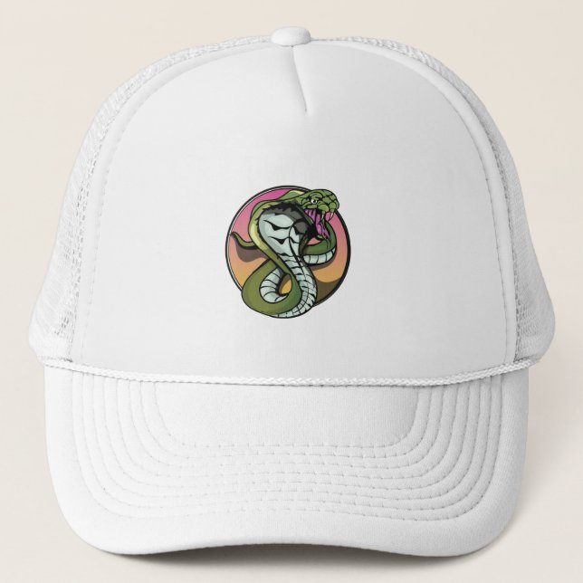 Snake Trucker Hat (Front)